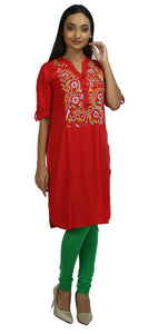 Code Red, Kantha on rayon (M)-Kurtis-parinitasarees